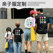 熊貓·本（ben.panda）多場(chǎng)景T恤定制工作服文化衫夏季短袖男情侶衣服訂做 一件起訂 E款【26支索羅娜240G】黑色 L