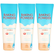 伊蒂之屋韓國愛(ài)麗小屋酵BB霜專(zhuān)用洗面奶深層毛孔清潔卸妝清爽潔面乳女 480ml 3支