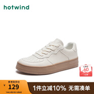 熱風(fēng)2024年新款男士復(fù)古紅色板鞋運(yùn)動(dòng)戶外低幫男鞋百搭小白鞋