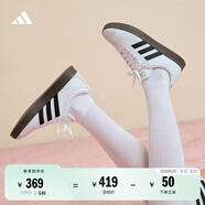 adidas「T頭鞋」VL COURT復(fù)古休閑板鞋德訓(xùn)鞋男女阿迪達(dá)斯輕運(yùn)動(dòng) 白色/黑色/灰色   38