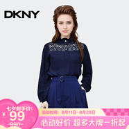 唐可娜兒（DKNY）【京東奧萊】夏季新款時(shí)尚高腰顯瘦休閑短褲女寬松闊腿褲百搭a字W W2314Z05-410 S
