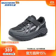 Skechers斯凱奇秋季新款童鞋男童復(fù)古潮流老爹鞋舒適透氣運(yùn)動(dòng)鞋405334L 炭灰色/CHAR 34