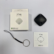 小米鍋巴findmy查找airtag適用于iOS手機防丟器藍牙寵物追蹤智能防丟定位器 黑色+彩盒+說(shuō)明書(shū)+帶環(huán)編織掛繩(Stag定位)