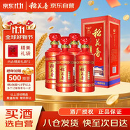 稻花香 活力型40周年感恩版 濃香型白酒 42度 500ml*4 整箱裝 雙11鉅惠