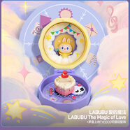 泡泡瑪特（POP MART）正版現貨 浪漫指尖系列4場(chǎng)景手辦盲盒玩具禮物星星人DIMOO LABUBU 確認款 【LABUBU 愛(ài)的魔法】 -【浪漫指尖系列4】