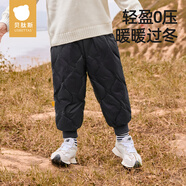 貝肽斯兒童羽絨褲2025新款男女童寶寶外穿秋冬款90白鴨絨保暖褲子