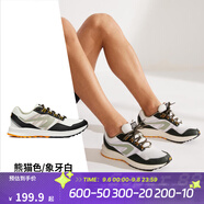 迪卡儂（DECATHLON）運動(dòng)鞋男鞋春季透氣休閑防滑鞋子輕便減震跑步鞋網(wǎng)面鞋RUNS 熊貓色/象牙白 39