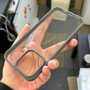 遼宸適用蘋果16手機(jī)殼iPhone16ProMax保護(hù)套15plus透明殼硅膠全包防摔15ProMax/13mini/7/8Plus/SE/14P 鈦灰色TPU軟邊+PC高清背不 iPhoneXSMa