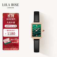 LOLA ROSE羅拉玫瑰小綠表女士手表女士節(jié)日禮物
