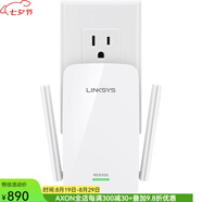領(lǐng)勢（LINKSYS） AC750 雙頻 WIFI 信號范圍擴展器信號放大器信號中繼器 RE6300