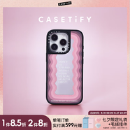CASETIFY 鏡面標(biāo)語(yǔ)系列 Don't Be Afraid  適用iPhone 13/14/15/16 磁吸Maagsafe手機(jī)殼 鏡面手機(jī)殼 鏡面黑框Magsafe iPhone 14 Plus