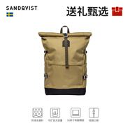 SANDQVIST lCON 卷頂雙肩包時(shí)尚高級通勤輕便防水運動(dòng)差旅行書(shū)包電腦包男女 【ICON】橄欖色【26L】