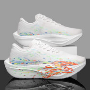 里奇.喬丹   RICKY JORDAN中考體測超輕碳板跑鞋c202 6代春秋透氣運動(dòng)中大童競速跑步鞋學(xué)生 格?；?c202-6代 38