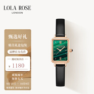 LOLA ROSE羅拉玫瑰小綠表女士手表女士節(jié)日禮物