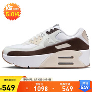 耐克NIKE女子AIR MAX 90 LV8 休閑鞋F(xiàn)D4328-102白棕37.5