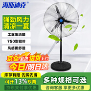 海斯迪克 HK-321 工業(yè)風(fēng)扇 強力電風(fēng)扇 工廠(chǎng)車(chē)間搖頭牛角扇落地扇壁扇商用電扇 3米電線(xiàn) 落地扇 750型 鋁葉