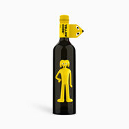 大黃狗 智利進(jìn)口西拉紅葡萄酒750ml 新老包裝隨機發(fā)貨