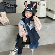 迪士尼（Disney）官方店旗艦女童外套秋裝2025新款洋氣小警官兒童服裝女孩秋季兔子 外套 90 cm