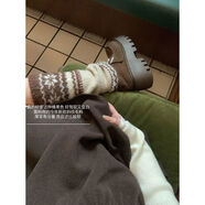 TAD張爆爆春秋毛呢背心裙娃娃裙法式宮廷風(fēng)秋冬圣誕裙小個(gè)子連 S