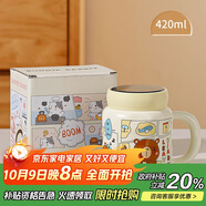 貝瑟斯陶瓷馬克杯咖啡杯情侶杯貓貓創(chuàng)意伴手禮禮物早餐杯泡茶帶蓋水杯子