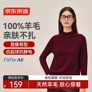京東京造毛衣女時(shí)尚針織衫氣質(zhì)衣服百搭冬外套女 灰色 M 安哥拉紅 2XL