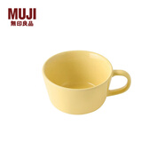 無(wú)印良品（MUJI） 炻瓷 谷物碗 餐具 家用沙拉碗 家用 淺黃色 口徑115mm