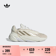 adidas OZELIA經(jīng)典復古厚底增高老爹鞋男女阿迪達斯官方三葉草   米粽/淡綠   41