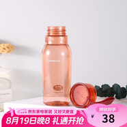 樂(lè )扣樂(lè )扣（LOCK&LOCK）夏季運動(dòng)水杯簡(jiǎn)約塑料杯戶(hù)外便攜水壺男女學(xué)生杯子粉色350ML