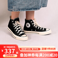 匡威（Converse）1970s帆布鞋經(jīng)典三星標(biāo)男鞋女鞋休閑時尚百搭運動鞋板鞋162050C 162050C 經(jīng)典黑【高幫1970s】 36