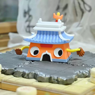 V&QKFC肯德基大鬧天宮孫悟空玩具七十二變土地廟土地公公玉皇大帝 七十二變土地廟