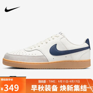 耐克NIKE板鞋男復古COURT VISION運動(dòng)鞋HF1068-133帆白/深藏青44.5