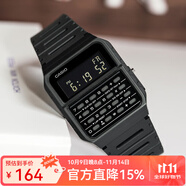 卡西歐（CASIO）手表 絕命毒師老白同款 復(fù)古小方塊計算器電子表 時尚潮流中性表 CA-53WF-1B 店長推薦