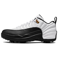 JordanAir Jordan 12 Low Golf Taxi 金扣 舒適 低幫高爾夫鞋 男女同款 38.5