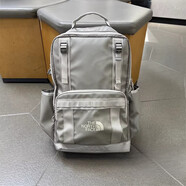 北面（The North Face）2025年新款戶(hù)外通用款覆古休閑雙肩電腦背包8BK4 淺灰色 BI3 23升/310/160*460mm