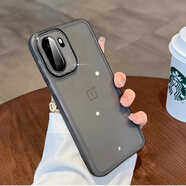 LNXXS 自帶鏡頭膜透明軟殼適用一加ace6手機殼新款oneplus超薄簡(jiǎn)約1+Ace6全包防摔ace5至尊版保護殼男女 【透黑】自帶鏡頭膜*透明硅膠軟殼*全包防摔 一加Ace6