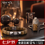 AWNL 【馬思唯同款】荷魯斯之眼項(xiàng)鏈男吊墜飾品送男友七夕情人節(jié)禮物 套裝-項(xiàng)鏈銀河鏈款+手鏈磁吸扣款 套裝-項(xiàng)鏈55cm+手鏈L碼
