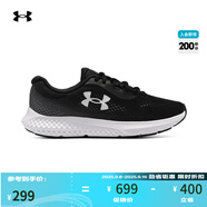 安德瑪（UNDERARMOUR）Charged Rogue 4女子運動跑步鞋跑鞋3027005 黑色001 40