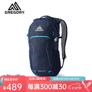 GREGORY格里高利 NANO蜂鳥 男女旅行戶外徒步背包登山包通勤雙肩背包18L 18L-海軍藍(lán)