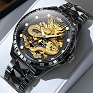 勞力士王子瑞士手表男士全自動(dòng)機械表進(jìn)口鏤空防水高檔2025新款十大品牌男表 全黑黑面-享全國專(zhuān)柜終身質(zhì)保服務(wù) 原裝進(jìn)口 42mm