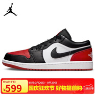 耐克NIKE休閑鞋男喬丹子AJ1 JORDAN 1運動鞋553558-161經(jīng)典黑紅44