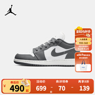 NIKE AIR JORDAN 耐克AJ 1男女休閑板鞋低幫輕盈緩震兒童運(yùn)動(dòng)鞋青少年 553560-044 35.5 【建議腳長22.5cm】