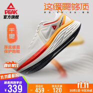 匹克態(tài)極千里無(wú)板厚底緩震跑鞋男鞋秋冬軟底休閑黑色運動(dòng)鞋男DH440267