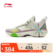 李寧（LI-NING）2025年男子韋德幻影6V2籃球鞋 ABPV021-3 42
