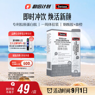 Swisse斯維詩(shī) 膠原水光粉 含專(zhuān)利膠原蛋白肽+玻尿酸+煙酰胺+血橙 3g*7袋