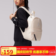 Jordan男女喬丹 聚酯纖維 經(jīng)典大Logo 雙肩包書(shū)包DV5304-219珍珠白 均碼