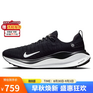 耐克NIKE跑步鞋男緩震REACTX INFINITY 4運(yùn)動(dòng)鞋DR2665-001黑白42