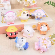 UF3D立體蛋仔石膏娃娃涂色白胚涂鴉彩繪彩畫(huà)白模diy兒童手工三代 三代蛋仔隨機五個(gè)白胚