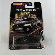 山頭林村25新Matchbox火柴盒合金玩具車(chē)小汽車(chē)30782普卡工程車(chē)模 75號黑色X特斯拉4L