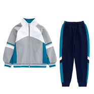 HUALIN FASHION幼兒園春秋園服兒童學(xué)院風(fēng)套裝秋季運動(dòng)會(huì )三件套班服小學(xué)生校服 兩件套 100 cm