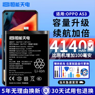 恒能天電適用于oppor17電池r9plus更換r15夢(mèng)境版r11s手機Reno10十倍變焦版Reno6pro大容量FindX2 Ace2 x3 適用于OPPOA53電池【BLP797】